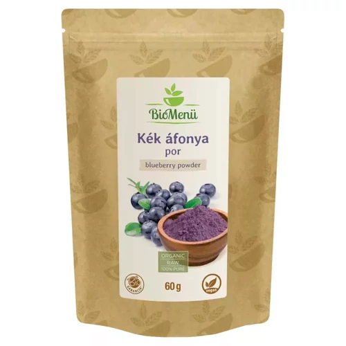 BioMenü bio kék áfonya por 60g