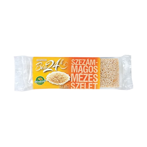 Biopont bio mézes szelet szezámmagos 40g
