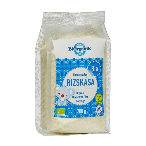 BiOrganik bio gluténmentes rizskása 200g