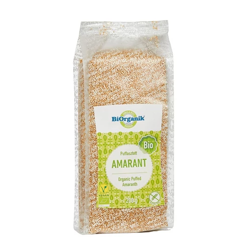 BiOrganik bio puffasztott amarant 200g