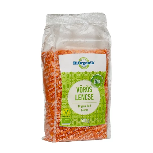 BiOrganik bio vöröslencse 500g
