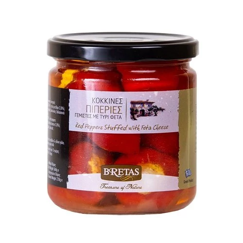 Bretas harang paprika fetával töltve - piros 360g
