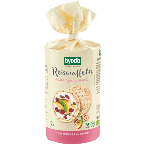 Byodo bio rizsszelet 100g - natúr