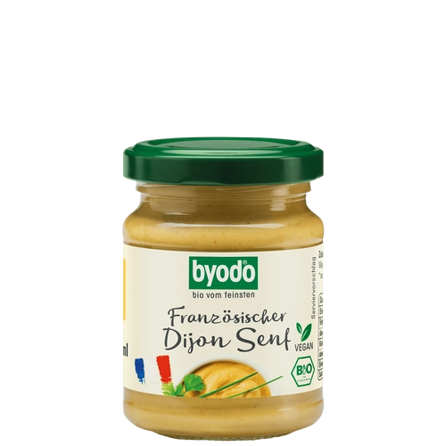 Byodo bio francia dijoni mustár 125ml
