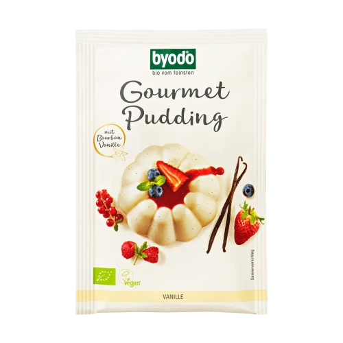 Byodo bio vaníliás pudingpor 36g