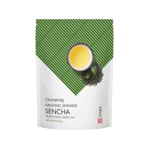 Clearspring bio japán Sencha tea - ömlesztett 90g