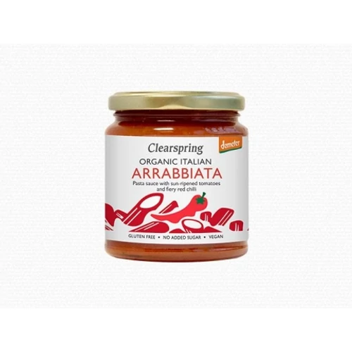 Clearspring bio Arrabbiata paradicsomszósz - demeter 300g