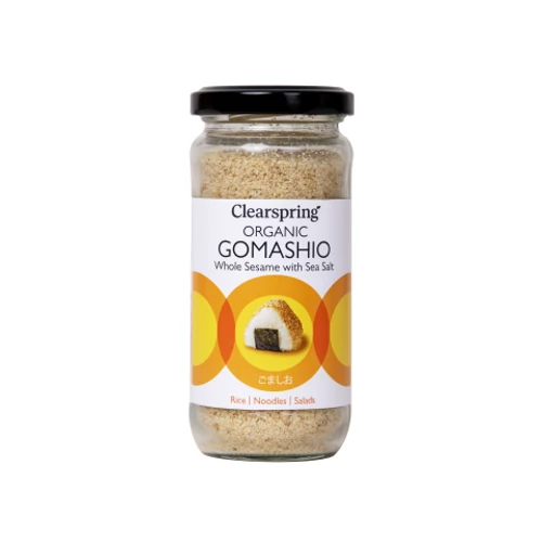 Clearspring bio gomashio - barna szezámmag tengeri sóval 100g