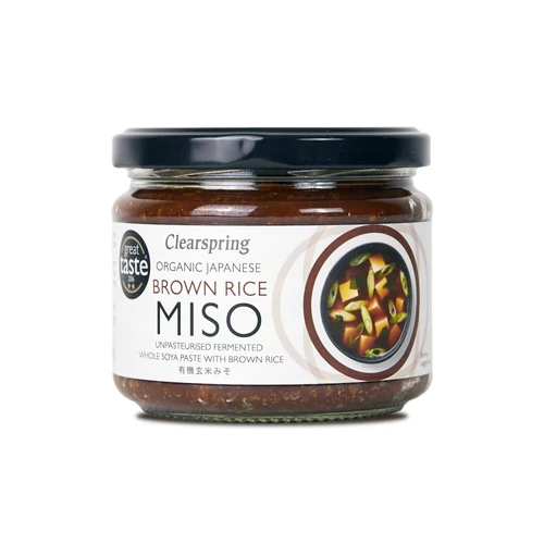 Clearspring bio japán barna rizs miszókrém 300g
