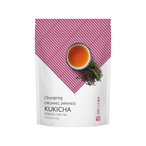 Clearspring bio japán Kukicha tea - ömlesztett 90g
