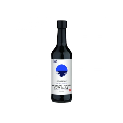 Clearspring bio japán Yaemon tamari szójaszósz - dupla erős 500ml