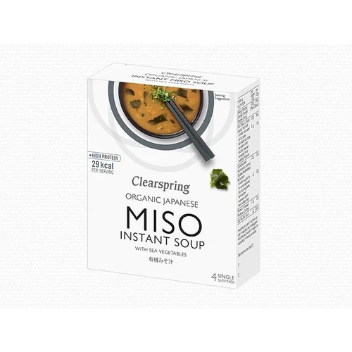 Clearspring bio instant miszóleves - tengeri algával 4x10g