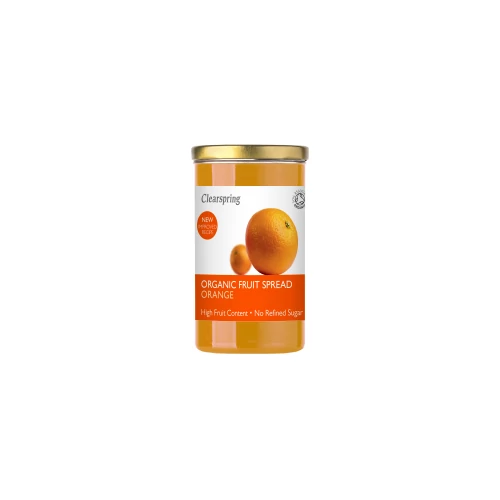 Clearspring bio gyümölcskrém - narancs 280g