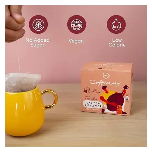 Coffeeway filteres kávé Salted Caramel - sós karamellás 75g
