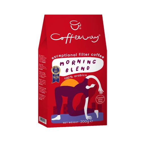 Coffeeway őrölt filter kávé Morning Blend 200g