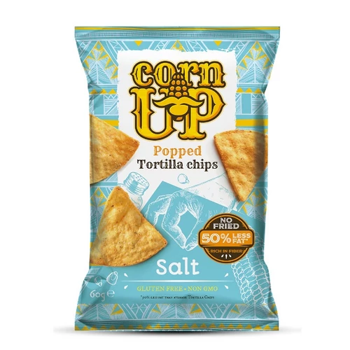 Corn Up tortilla chips - sós 60g