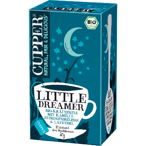 Cupper bio Little Dreamer - nyugtató tea - 20 filter 30g