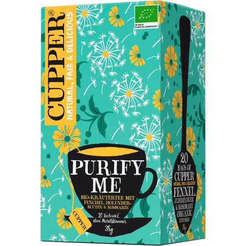 Cupper bio Purify Me - tisztító tea - 20 filter 38g