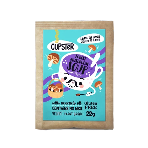 Cupster instant erdei gombaleves 22g