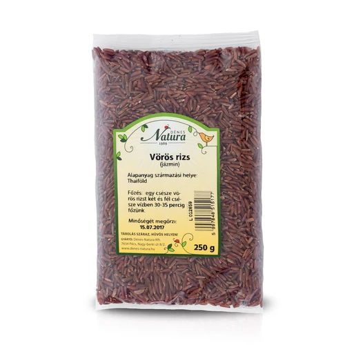 Dénes Natura vörös rizs 250g