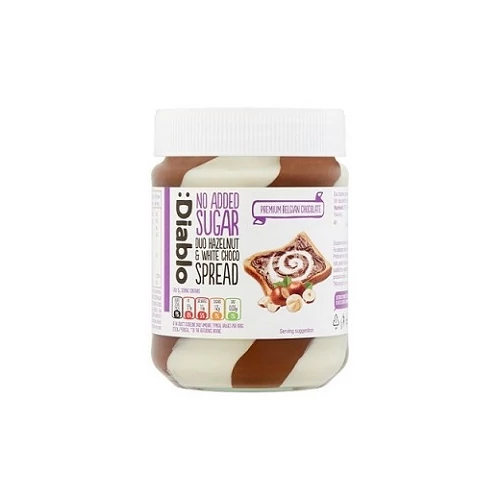 Diablo mogyoró és fehércsoki krém 350g