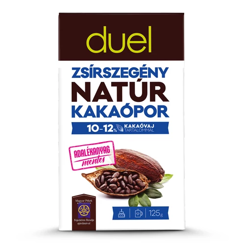 Duel zsírszegény holland kakaópor 125g