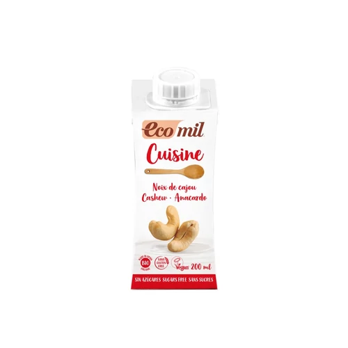 Ecomil bio cukormentes kesudiós főzőkrém 200ml
