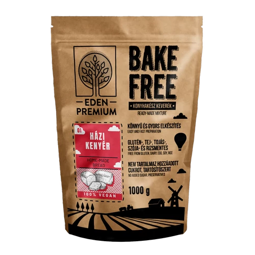 Eden Premium Bake-Free házi kenyér lisztkeverék 1000g