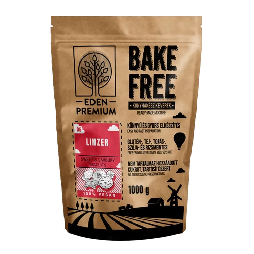 Eden Premium Bake-Free linzer lisztkeverék 1000g