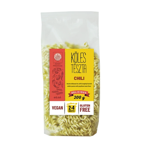 Eden Premium kölestészta orsó chili 200g