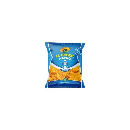 El Sabor gluténmentes nacho chips - sós 225g