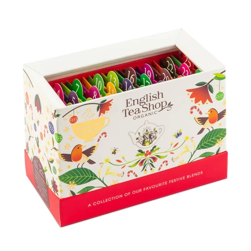 English Tea Shop  Adventi  bio tea kalendárium - 25 filter 44,5 g