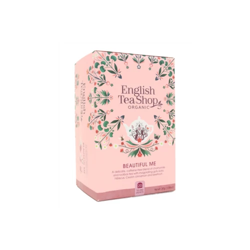 English Tea Shop Beautiful Me koffeinmentes bio tea - 20 filter 30g