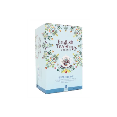 English Tea Shop Energise Me koffeinmentes bio tea - 20 filter 30g