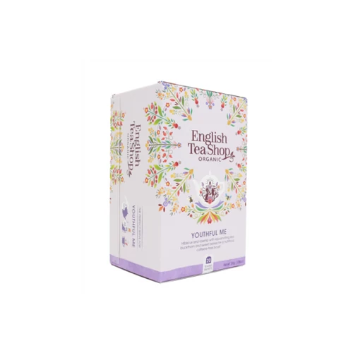 English Tea Shop Youthful Me koffeinmentes bio tea - 20 filter 30g