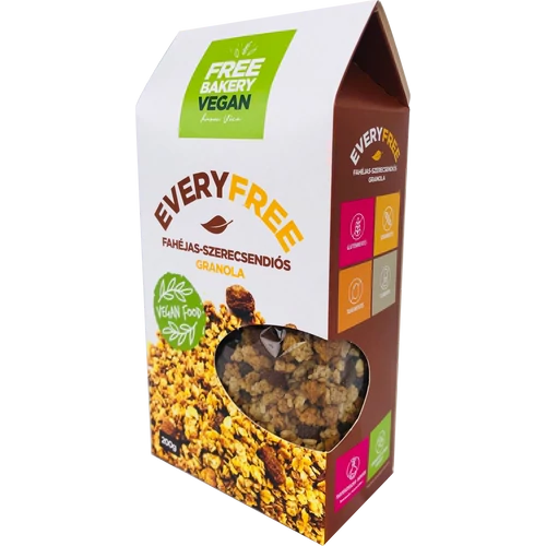 Free Bakery Vegan fahéjas-szerecsendiós granola 200g