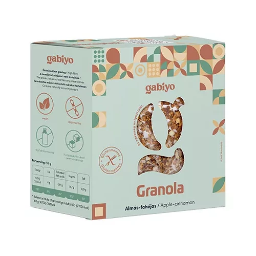 Gabiyo gluténmentes almás-fahéjas granola 275g