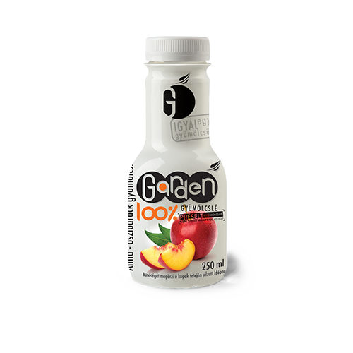 Garden 100% alma-őszibarack gyümölcslé 250ml
