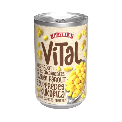 Globus Vital kukorica konzerv 285g