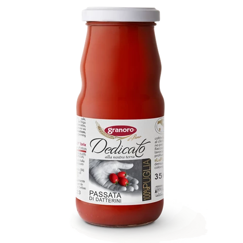 Granoro dedicato datolya-koktélparadicsom passata 350g