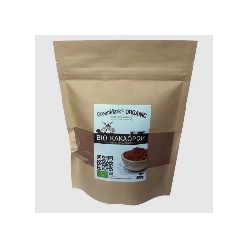 GreenMark Organic bio kakaópor 200g