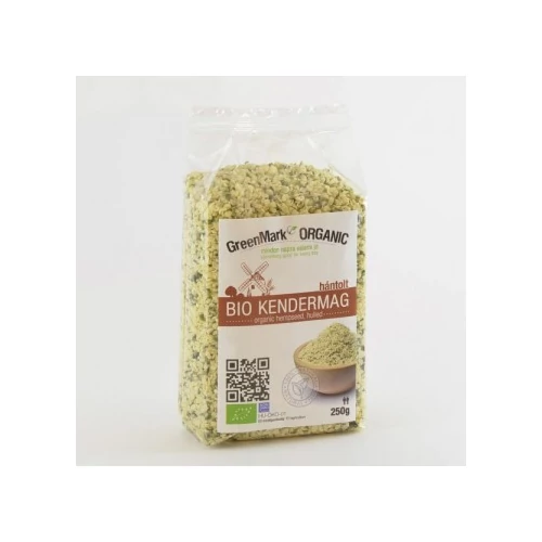 Greenmark Organic bio kendermag hántolt 250g
