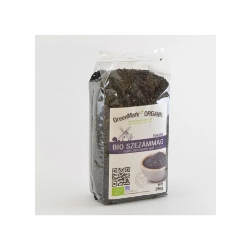 GreenMark Organic bio szezámmag fekete 250g