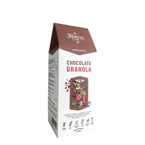 Hester's Life Chocolate Granola - csokoládés granola 320g