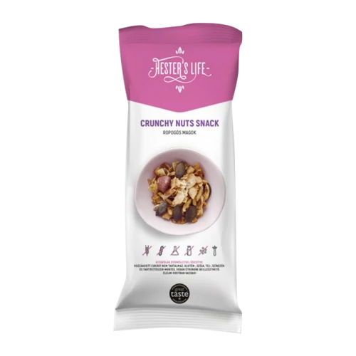 Hester's Life Crunchy nuts snack - ropogós magok 60g