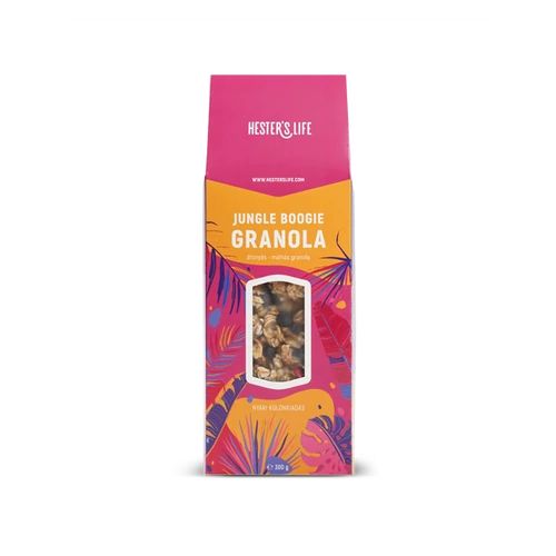 Hester's Life Jungle Boogie granola - áfonya málna granola 300g