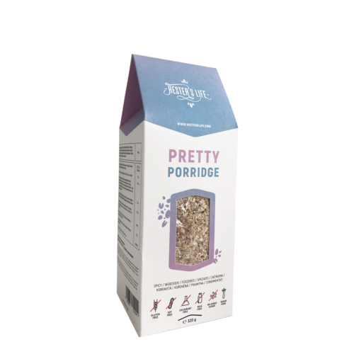 Hester's Life Pretty Porridge fűszeres zabkása 320g