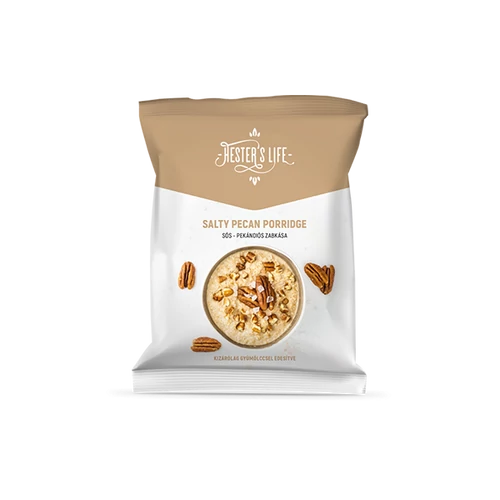 Hester's Life Salty Pecan Porridge sós pekándiós zabkása 50g