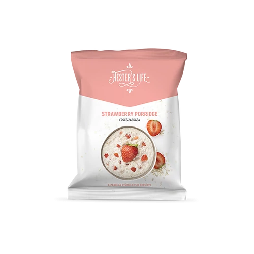 Hester's Life Strawberry Porridge epres zabkása 50g