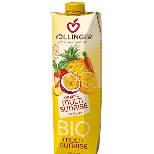 Höllinger bio Multi Sunrise gyümöcslé 1000ml